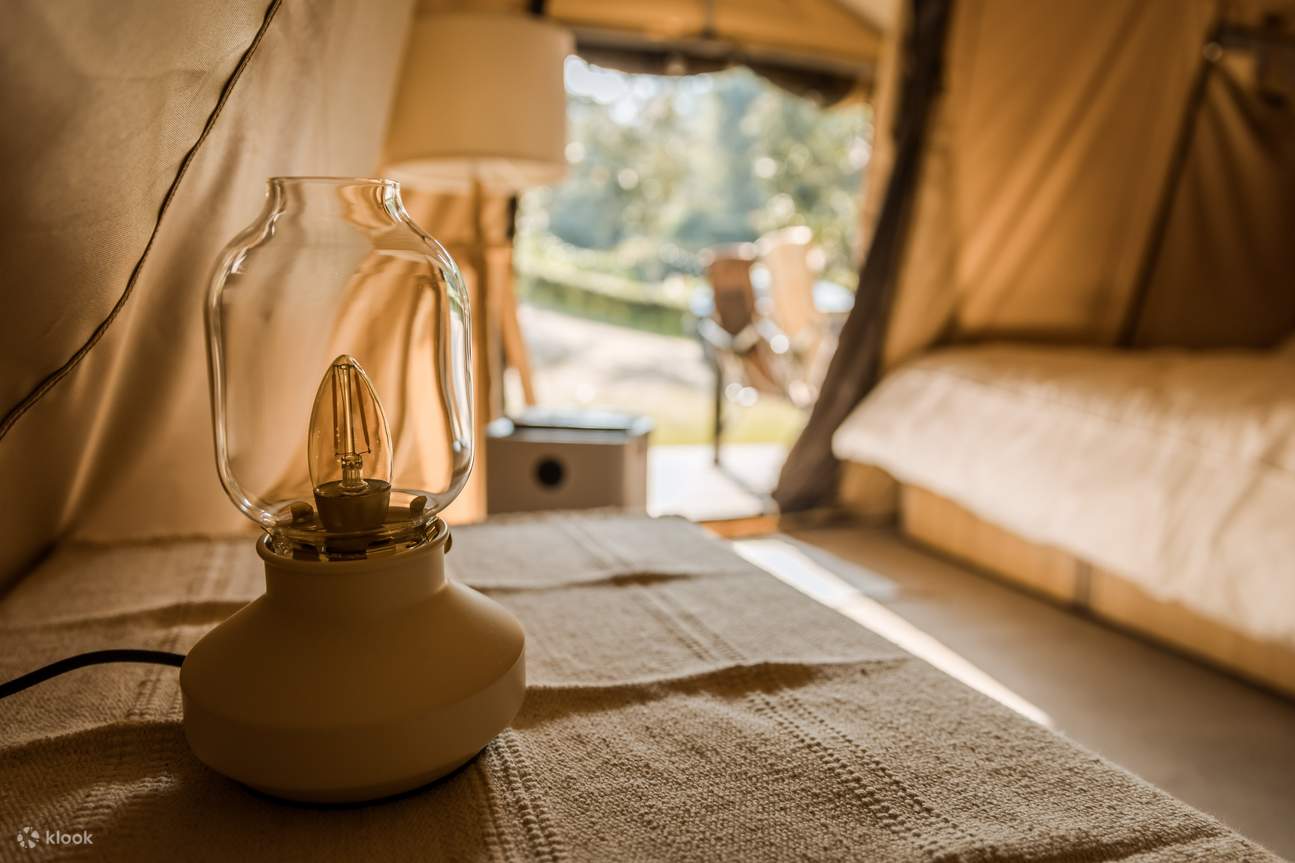 Enjoy the quiet camping area