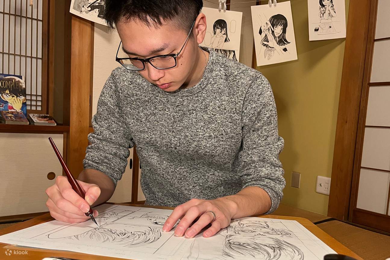 ถ่ายภาพกับศิลปินมังงะและสัมผัสประสบการณ์ทำอาหารญี่ปุ่น