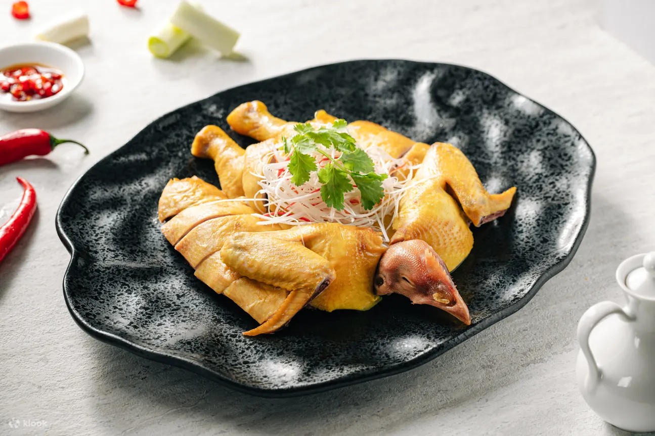 普宁天阁酒家的豆豉鸡