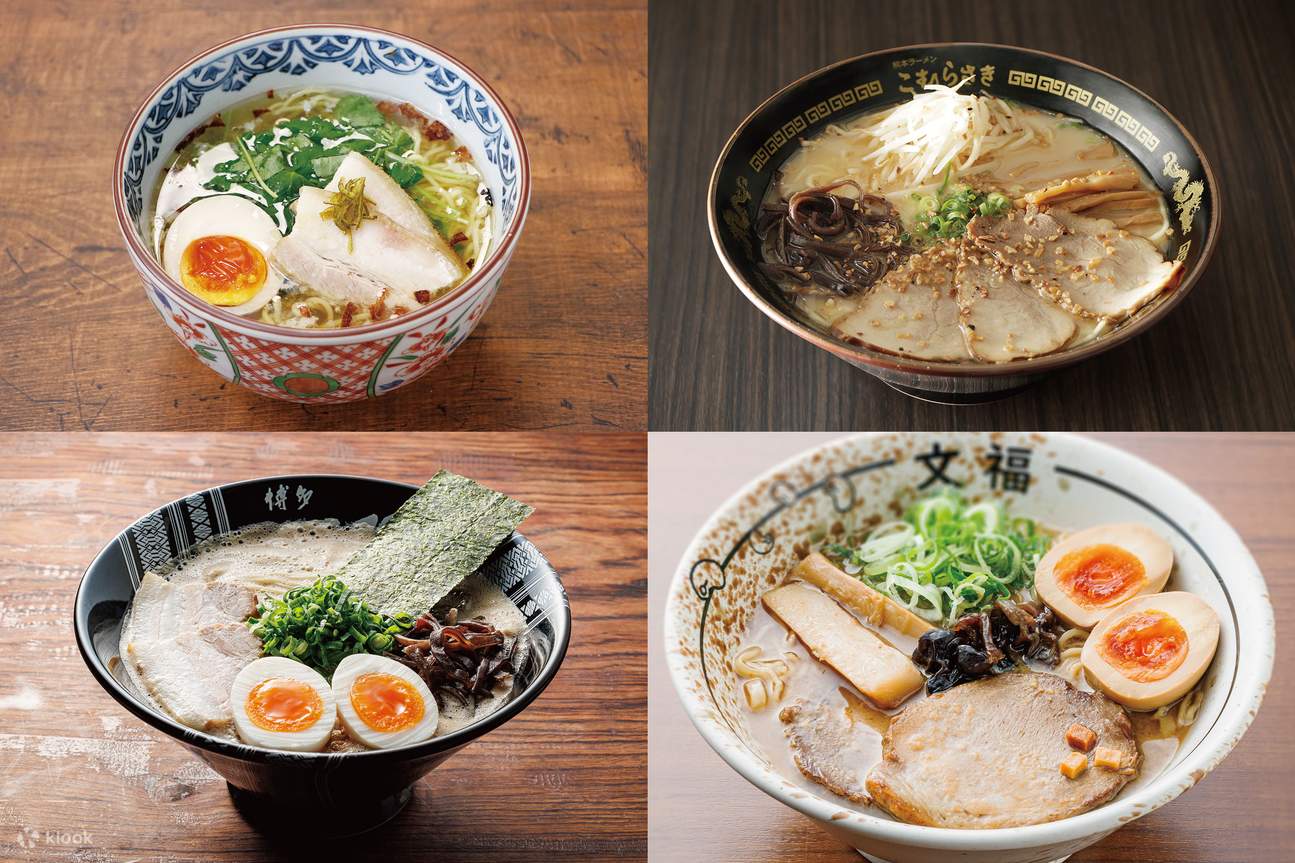 每间拉面店都提供独特又美味的拉面