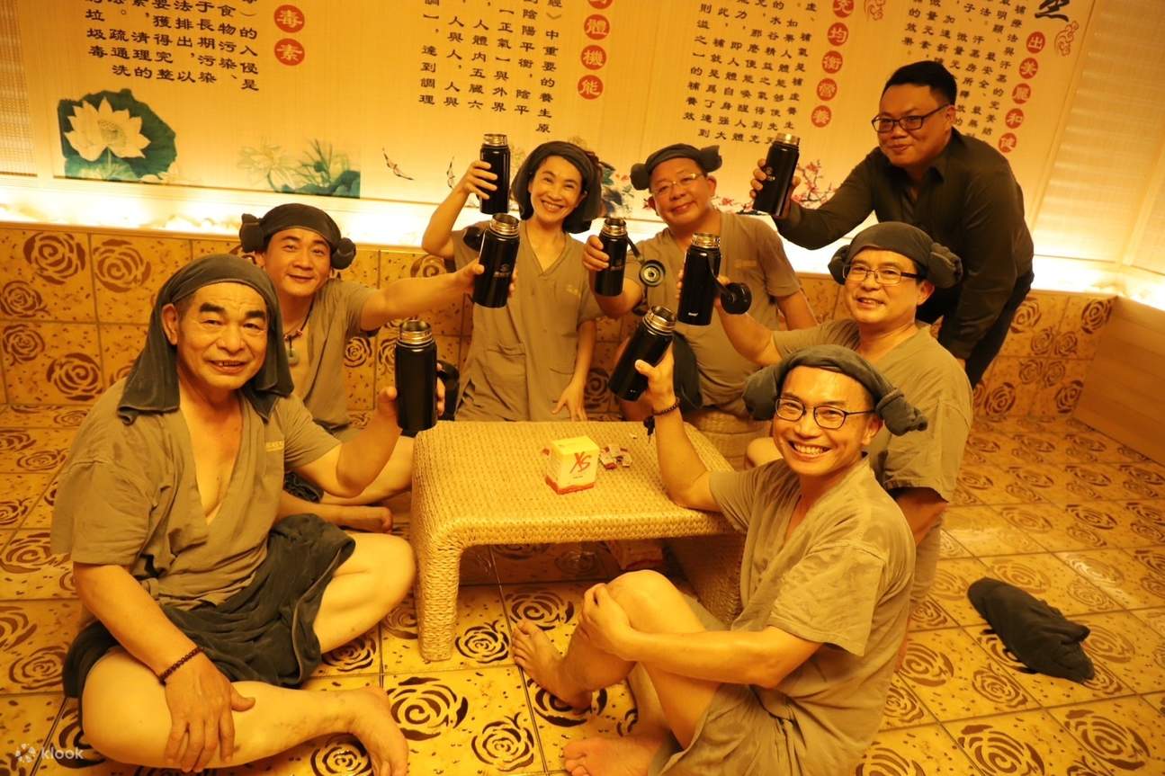 三間不同主題汗蒸房，來蒸輕松讓你感受無需出國體驗韓式汗蒸