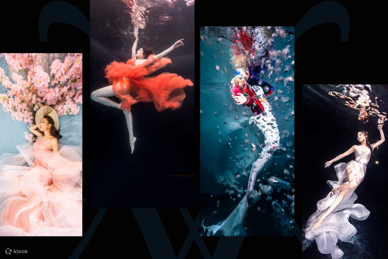 【独家优惠】Mermaid Dance水中舞美人鱼体验及水下摄影