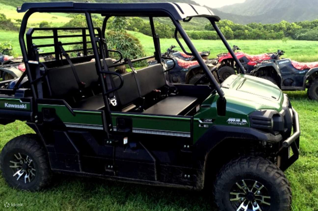 Installez-vous confortablement et détendez-vous dans un UTV spacieux et confortable