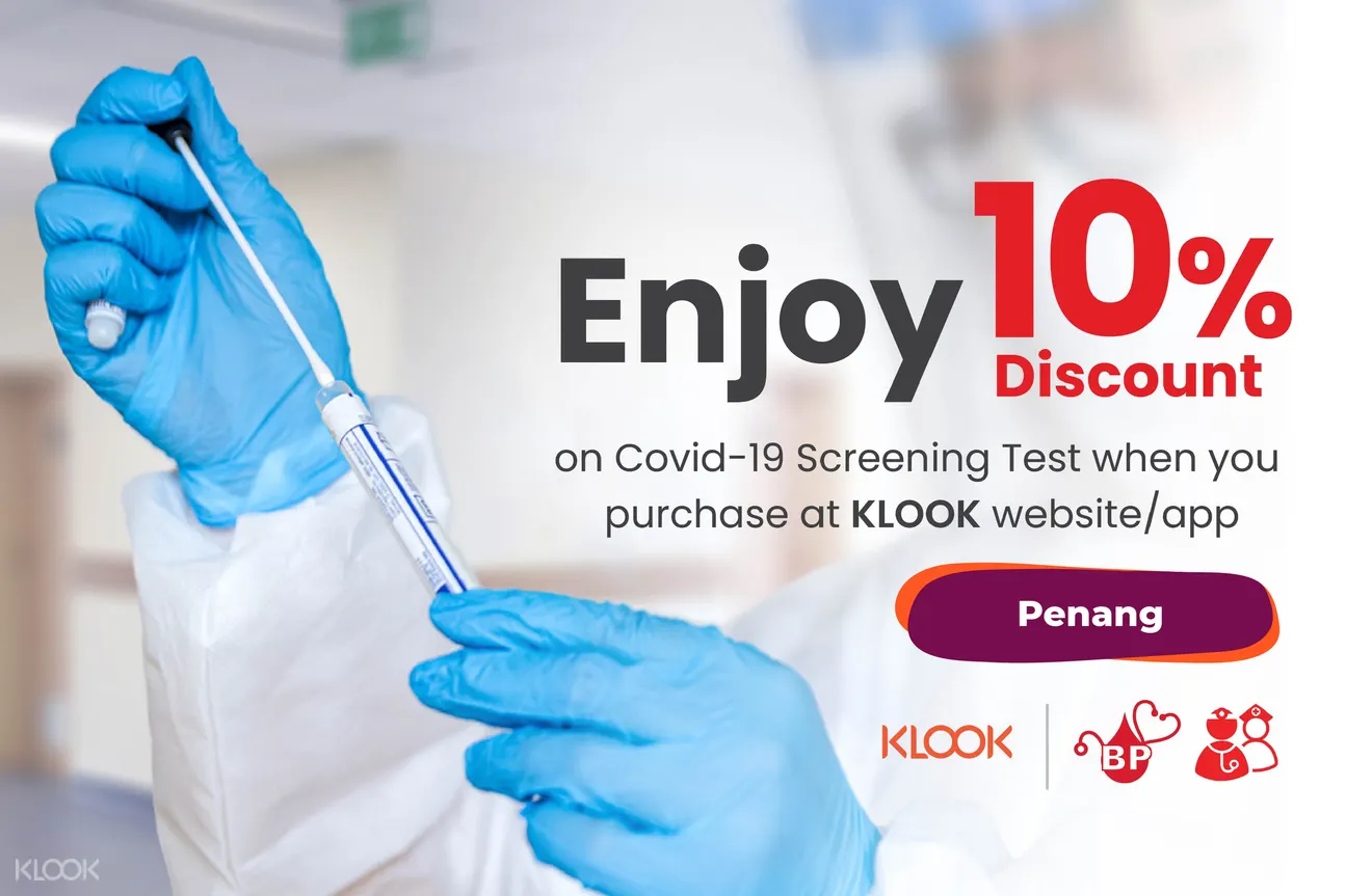 Up To 10 Off Covid 19 Swab Test By Bp Healthcare Group In Penang Klook Singapore