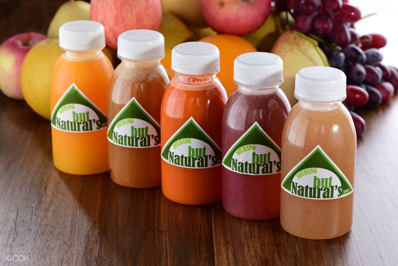 freshly squeezed natural fruit juices