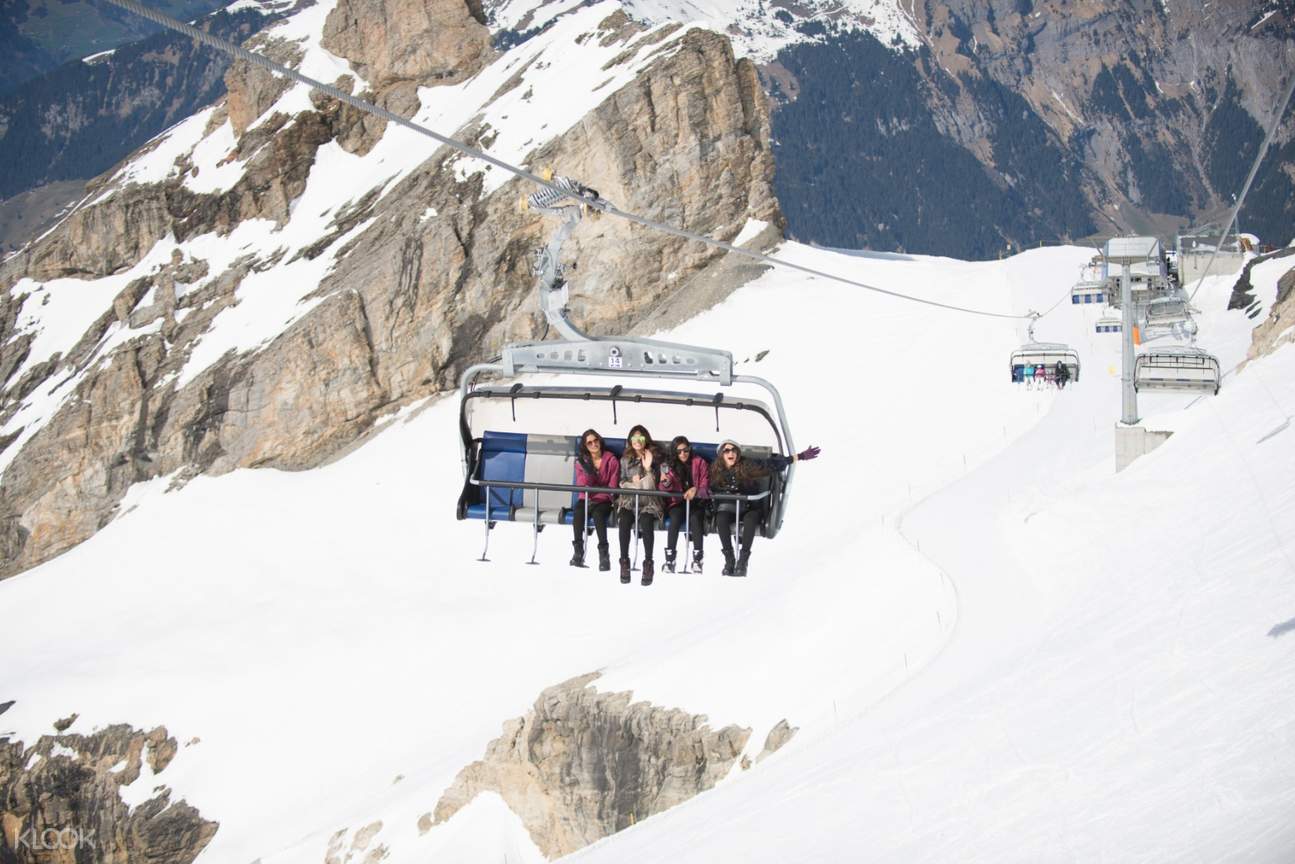 Mt Titlis Round Trip Cable Car Ticket with Optional Ice Flyer from