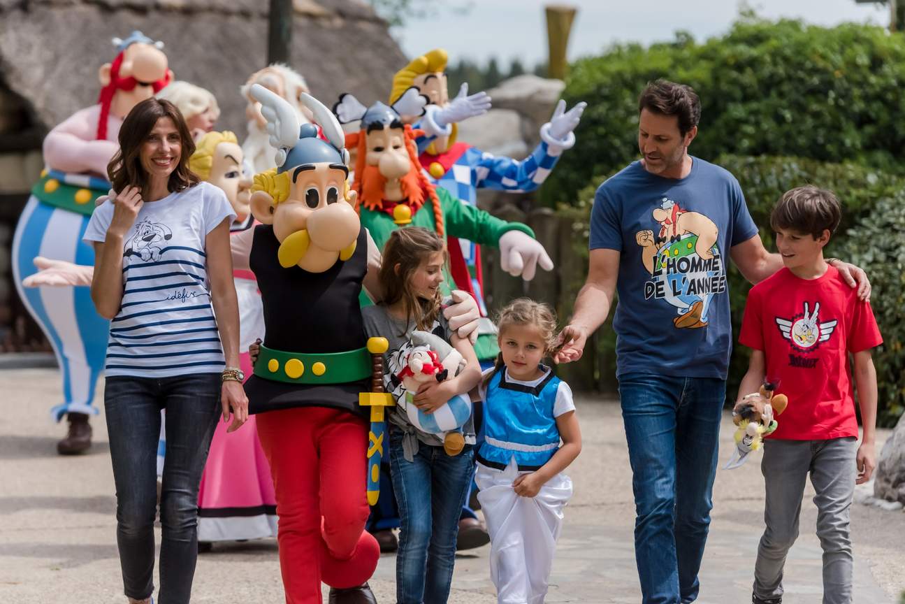 personnages du parc astérix