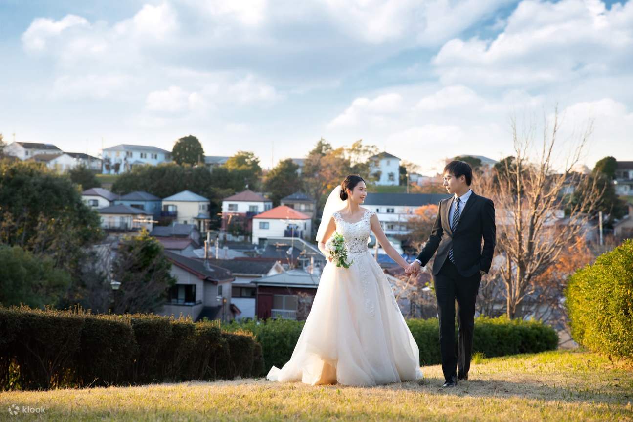 Chụp ảnh cưới ở Kamakura & Yokohama với tạo dáng chuyên nghiệp
