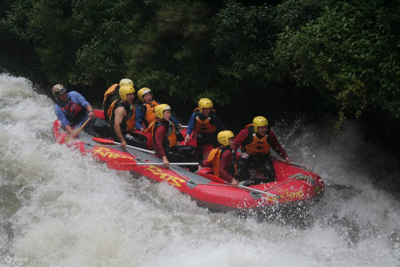 Rafting sul fiume Rangitaiki