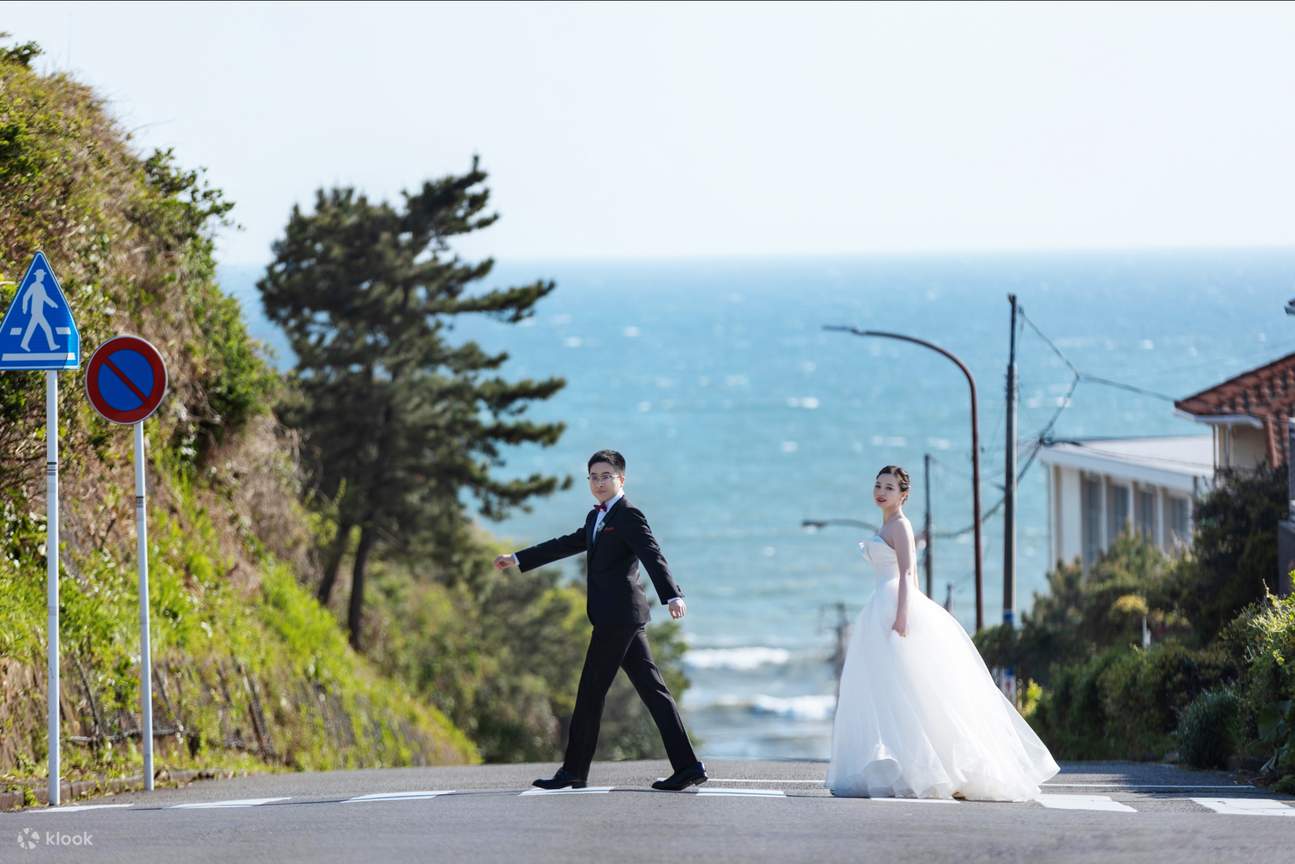 Kamakura & Yokohama Wedding Photoshoot with Pro Styling