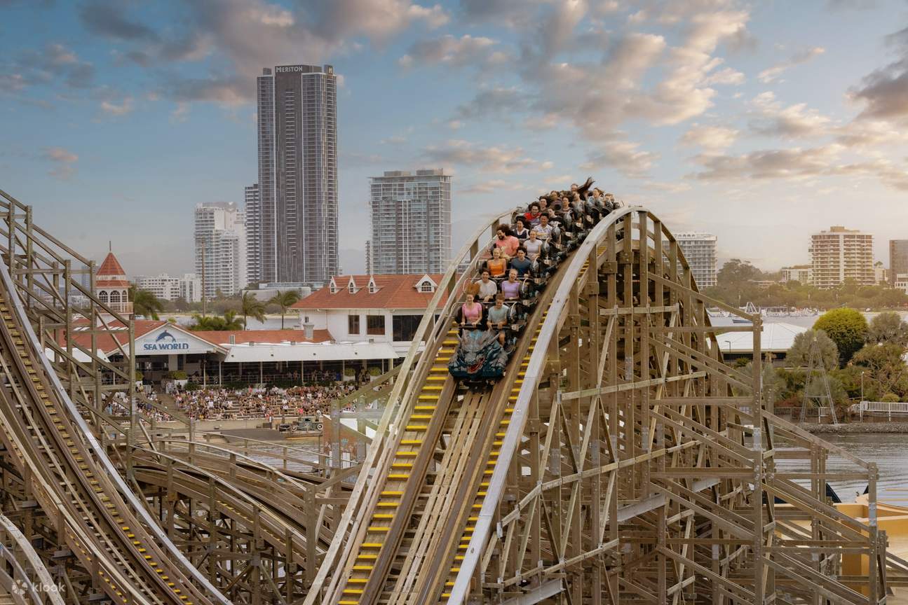 Conquer thrilling humps and drops on the Leviathan ride for an adrenaline rush