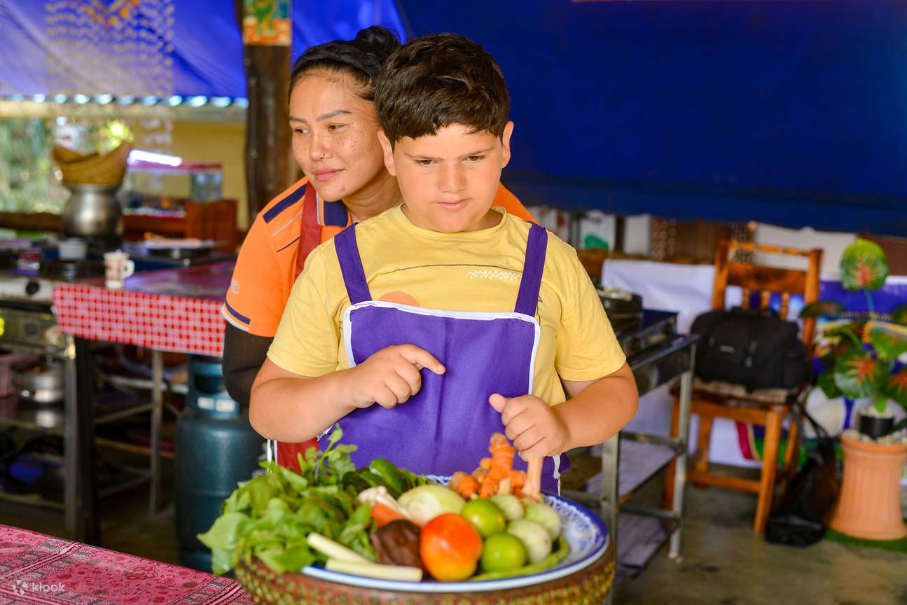在喀比 Thai Charm Cooking School 泰式料理烹饪课程及用餐体验
