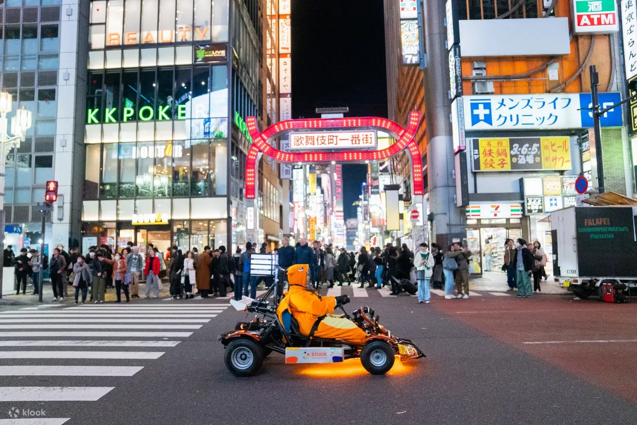 JAPANKART 提供的涩谷和新宿卡丁车之旅