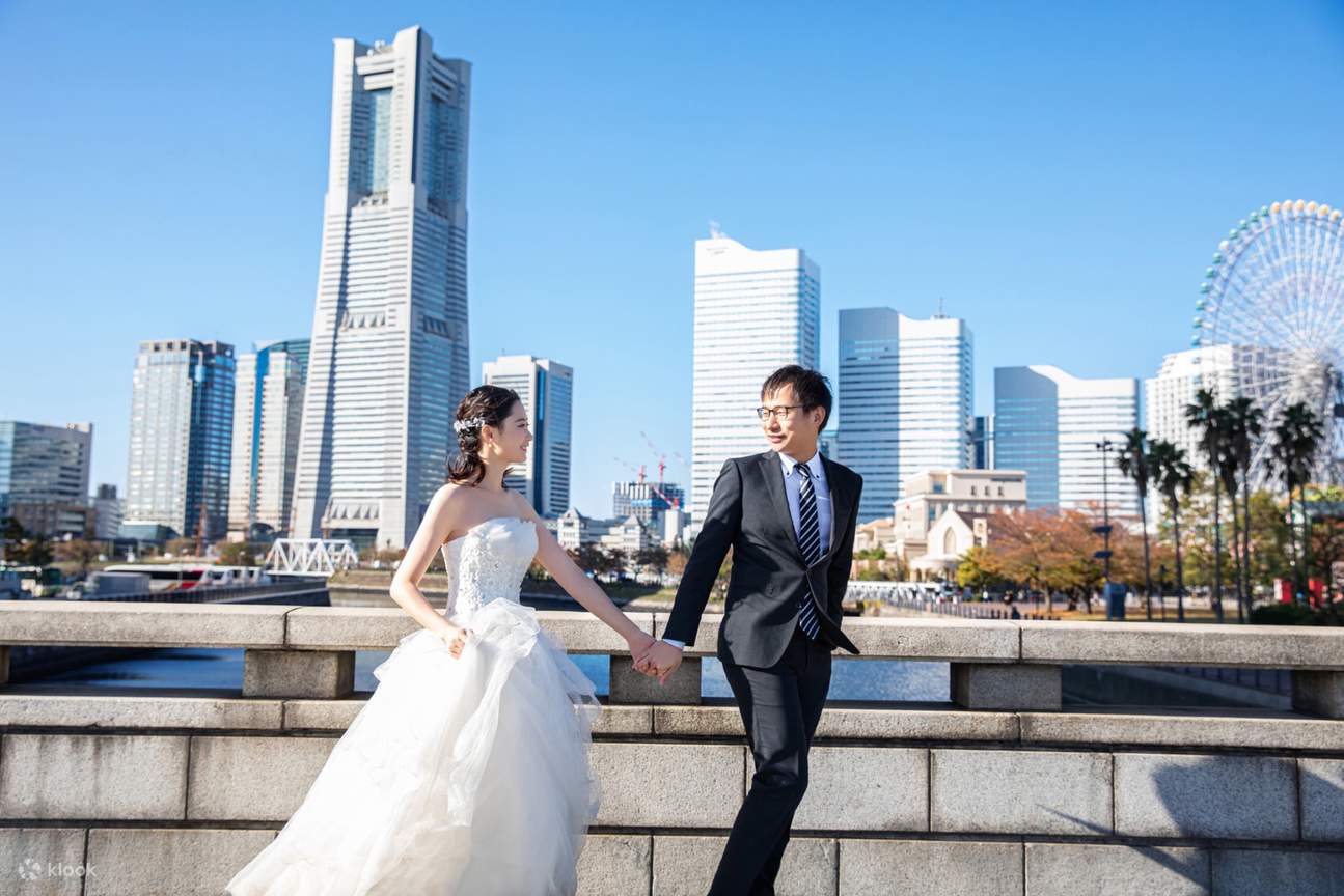 Chụp ảnh cưới ở Kamakura & Yokohama với tạo mẫu chuyên nghiệp