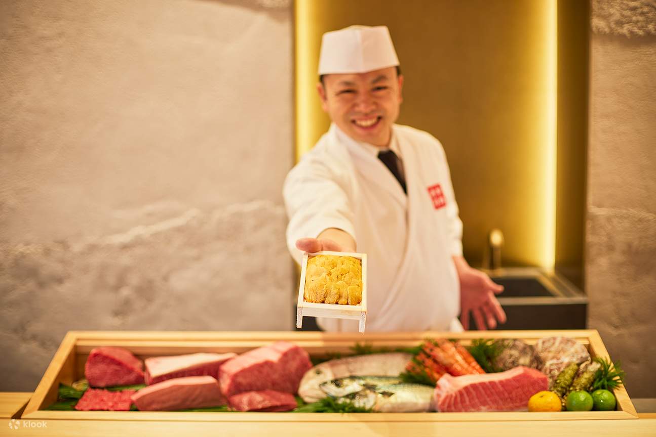 KINTAN RESTAURANT - Beef Sushi in Tokyo,Ginza