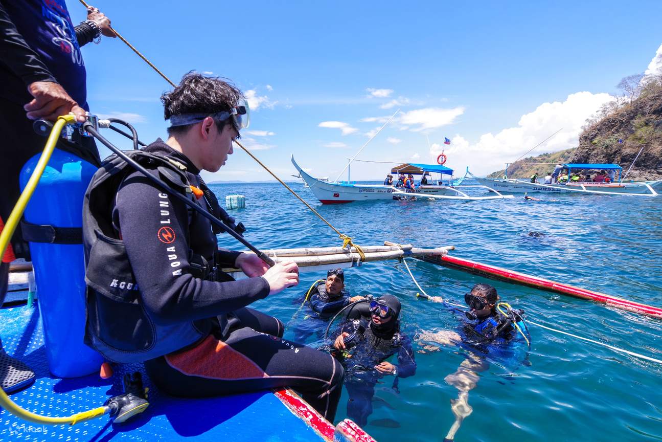 Bauan Island Hopping Tour with Diving in Batangas Klook