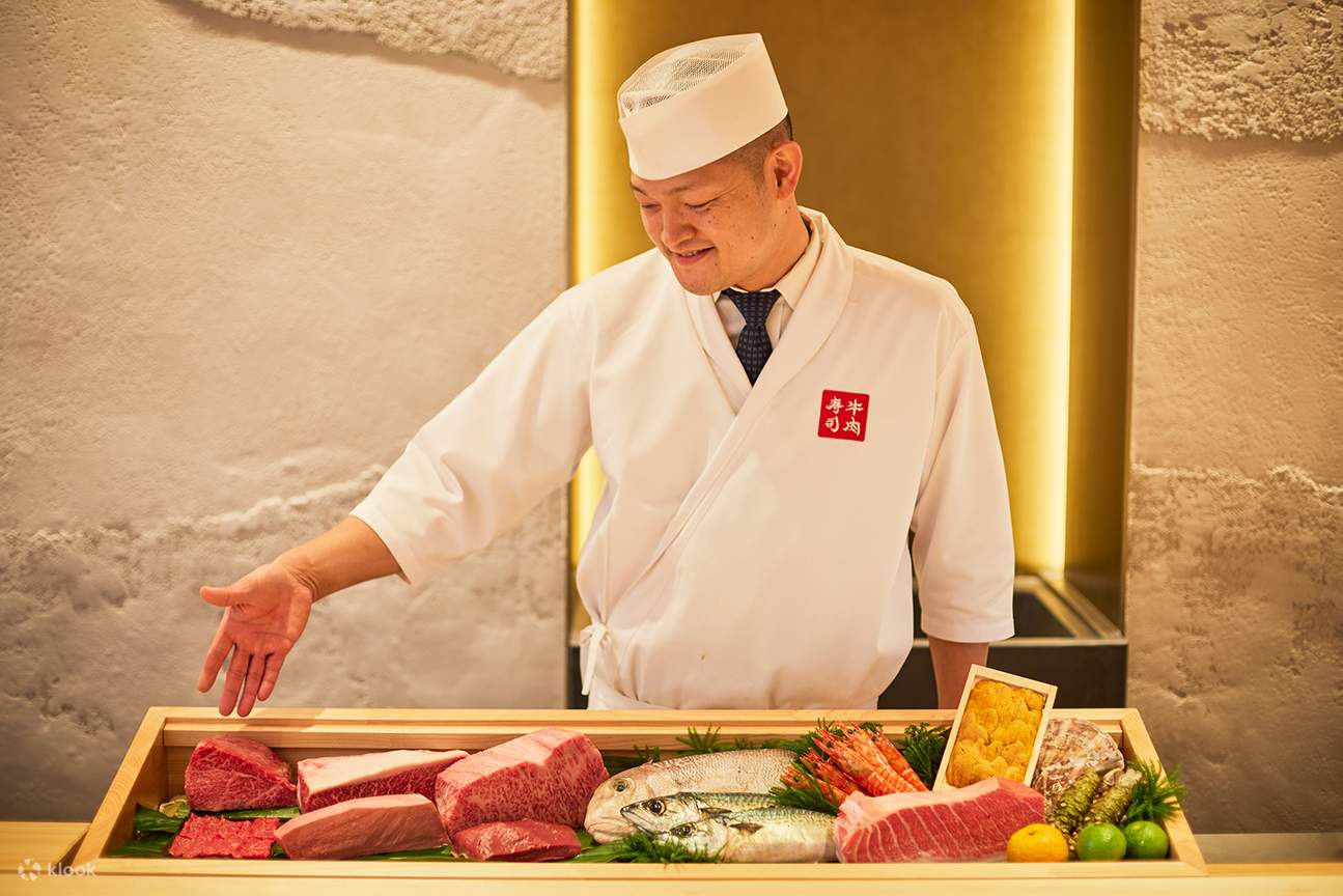 KINTAN RESTAURANT - Beef Sushi in Tokyo,Ginza