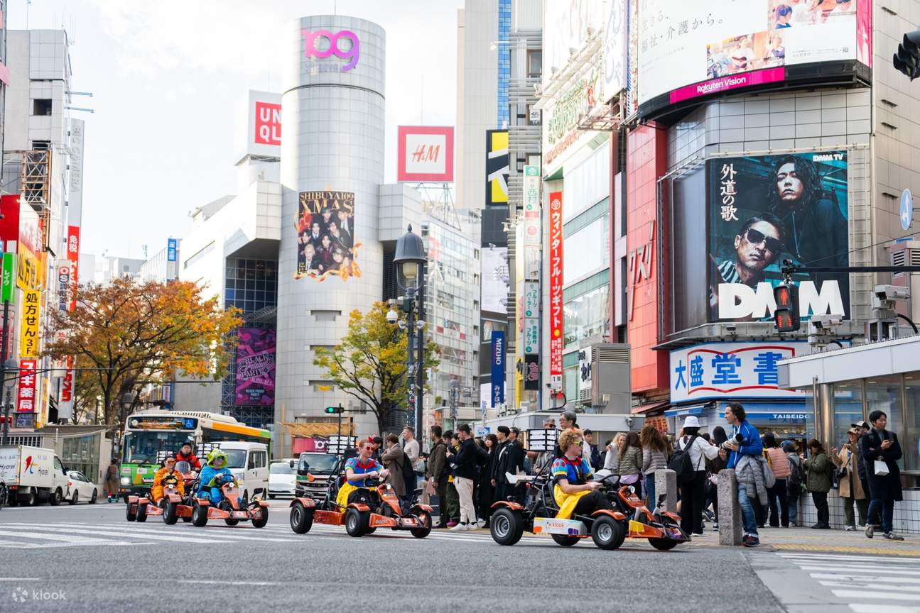 Tours de Go Karting en Shibuya y Shinjuku por JAPANKART
