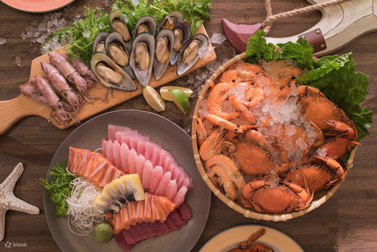 汉来海港,海鲜,吃到饱,buffet,连锁餐厅,港式,台式,西式