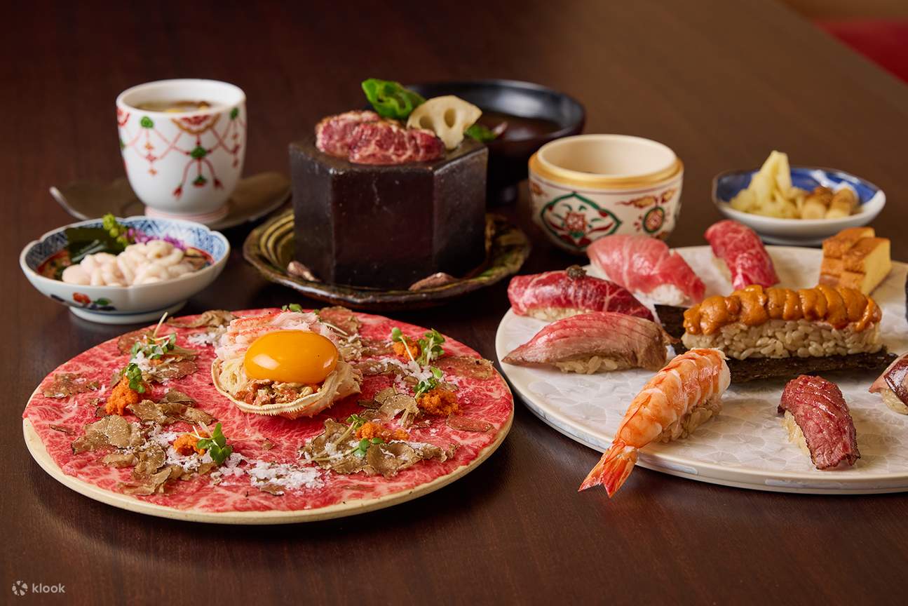 KINTAN RESTAURANT - Beef Sushi in Tokyo,Ginza