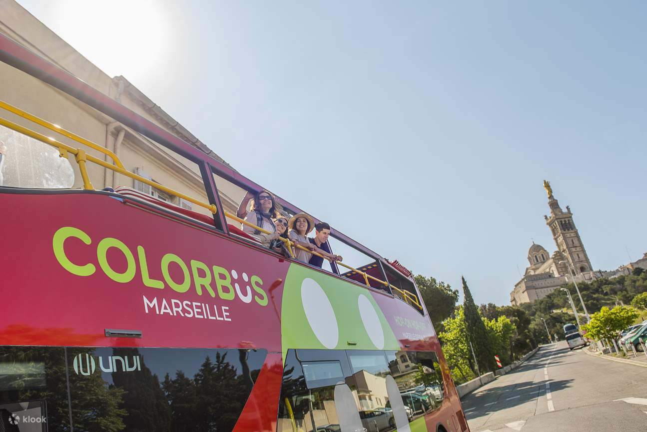 Marseille HopOn HopOff Colorbus Tour Klook