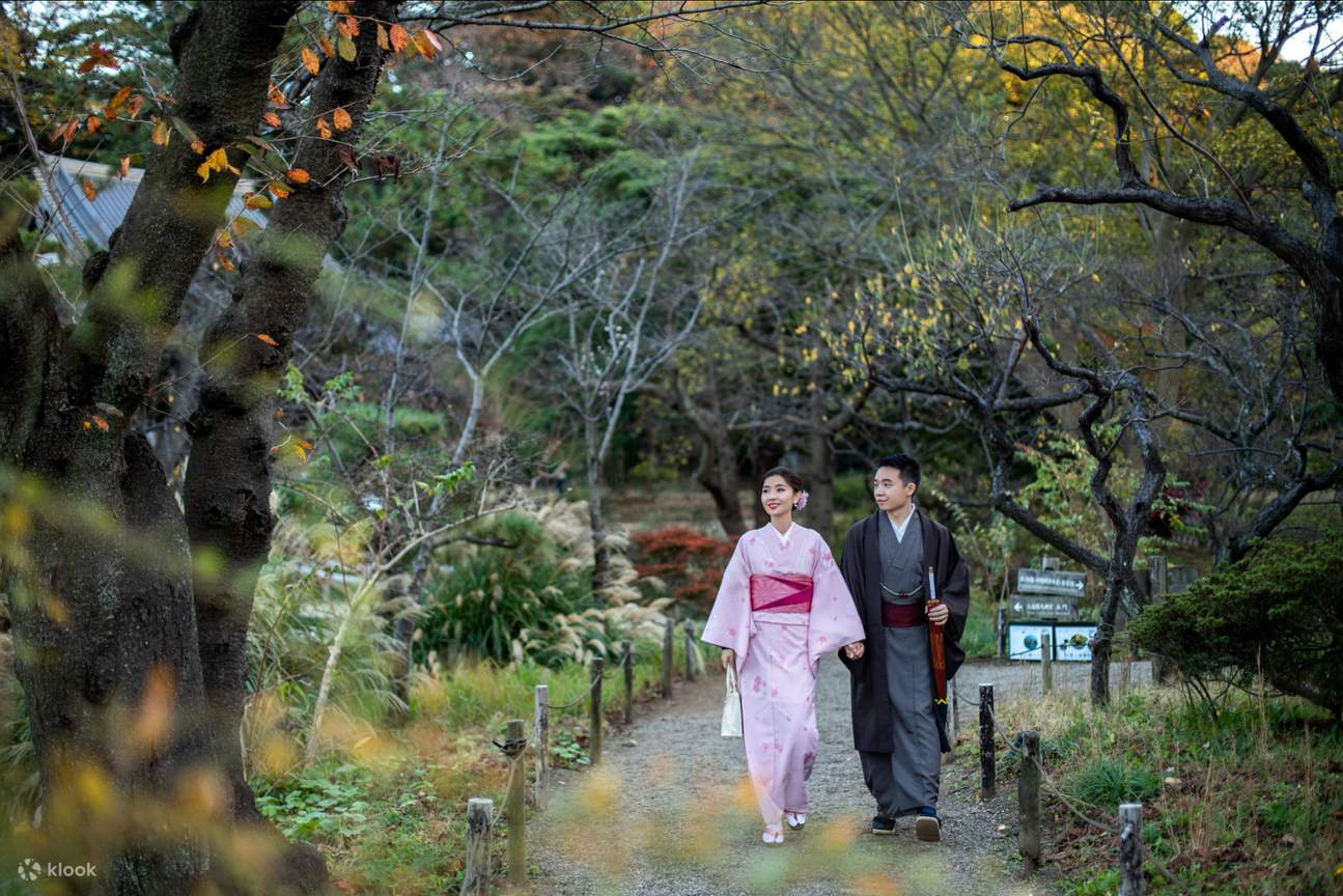 Kamakura & Yokohama Hochzeitsfotoshooting mit professionellem Styling