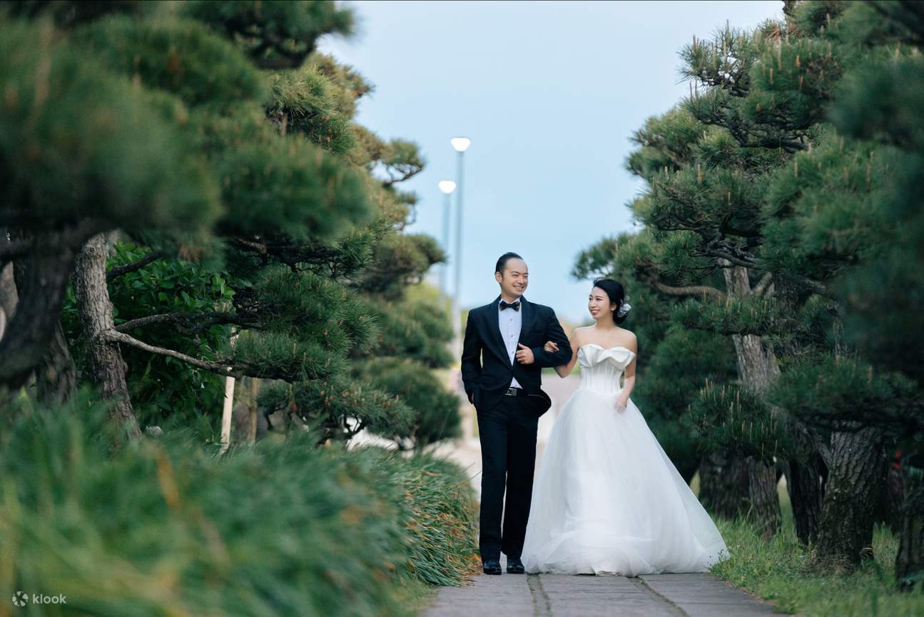 Kamakura & Yokohama Hochzeitsfotoshooting mit professionellem Styling