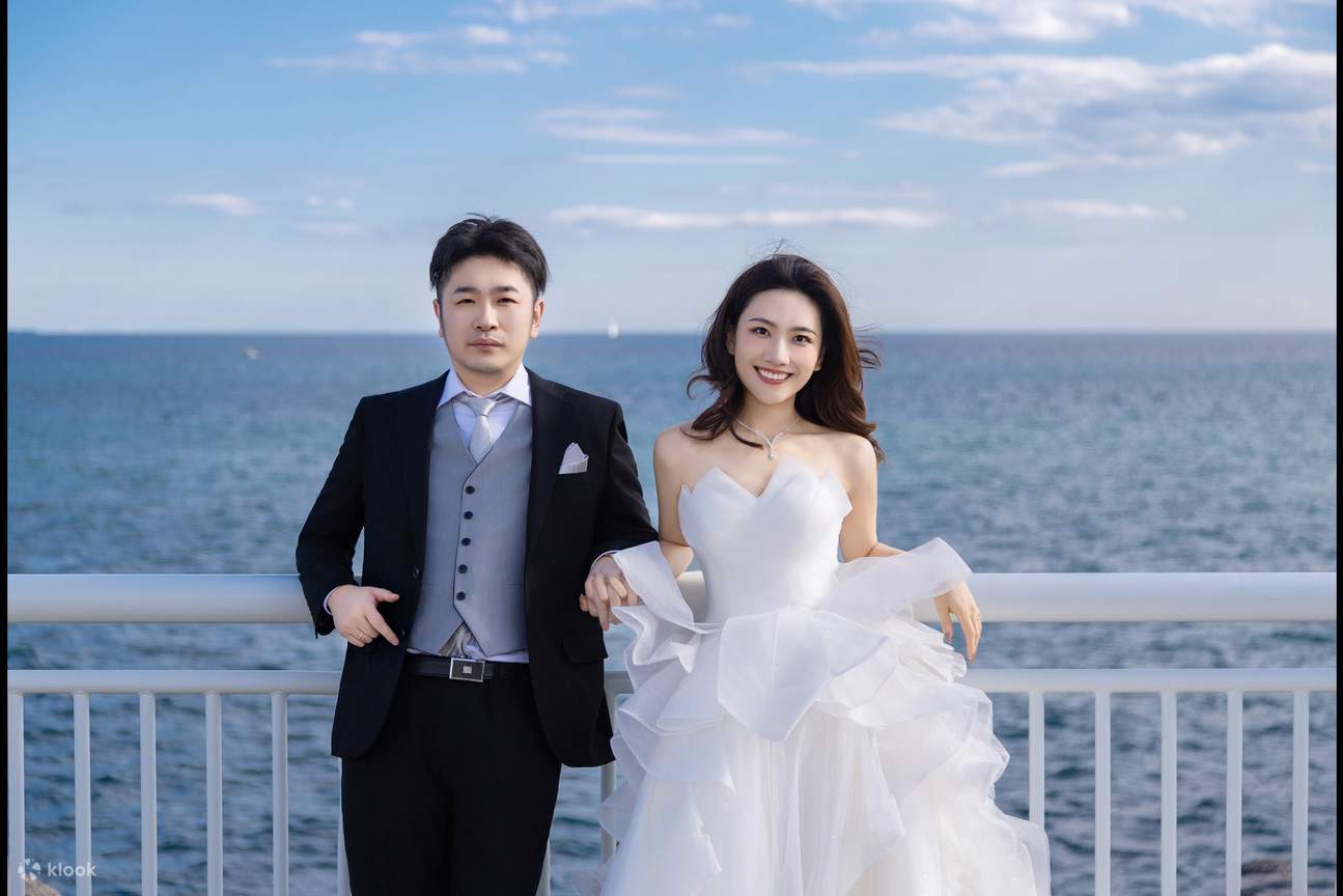 Kamakura & Yokohama Hochzeitsfotoshooting mit professionellem Styling