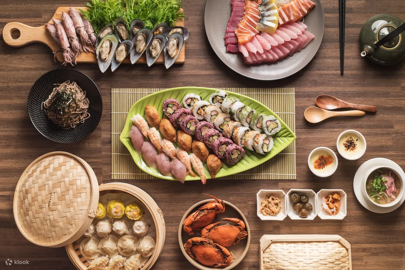 汉来海港,海鲜,吃到饱,buffet,连锁餐厅,港式,台式,西式