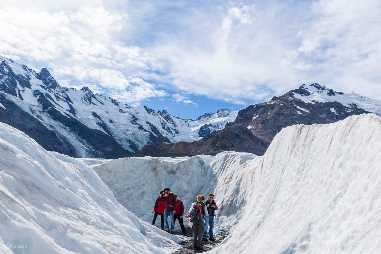 Fotografía de naturaleza en el glaciar Tasman