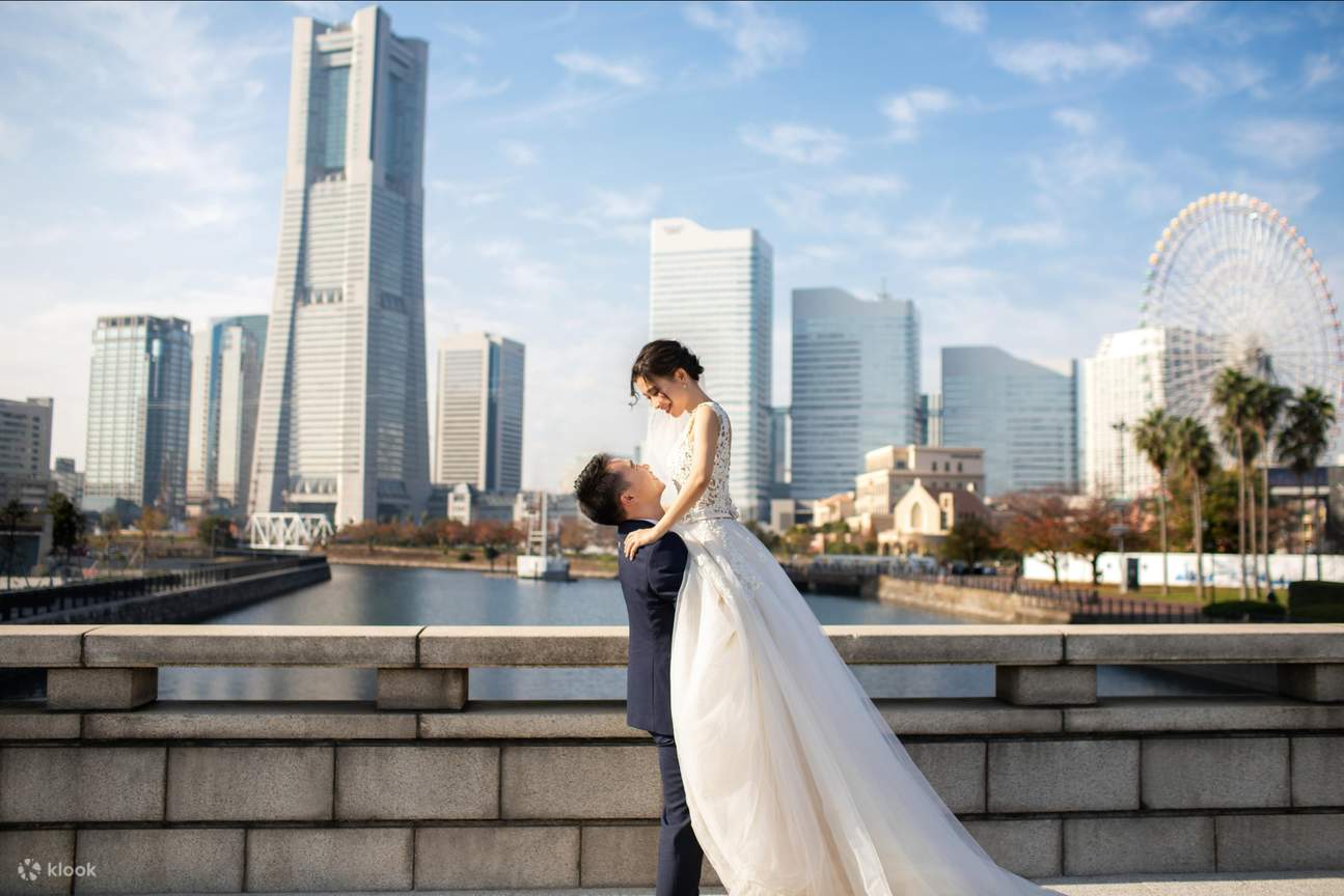 Chụp ảnh cưới ở Kamakura & Yokohama với tạo dáng chuyên nghiệp