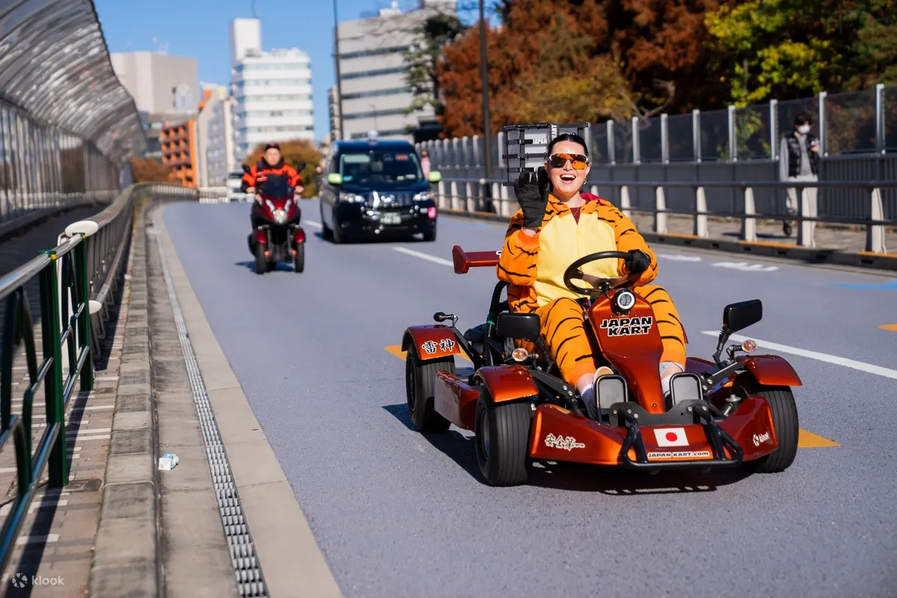 JAPANKART 提供的涩谷和新宿卡丁车之旅