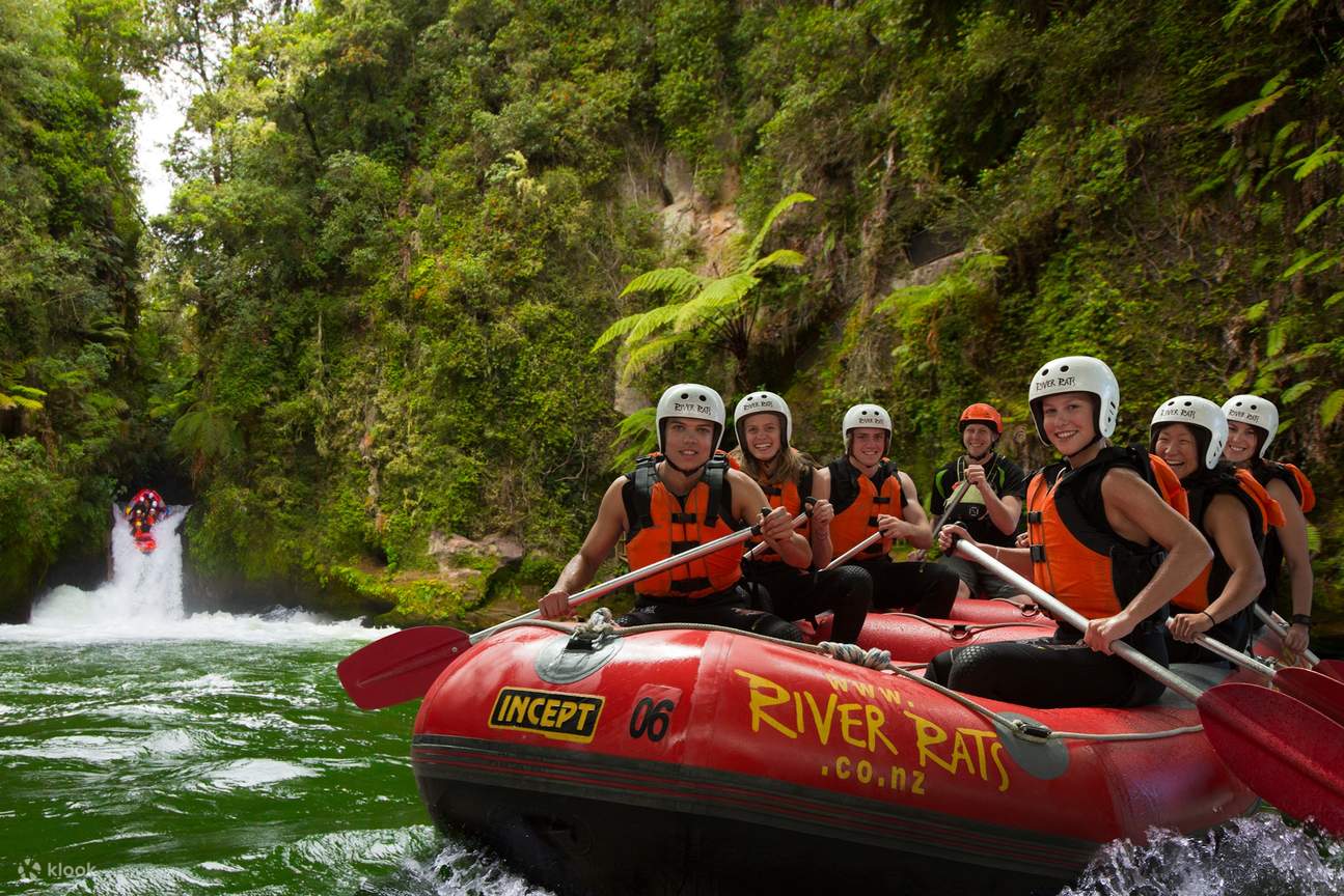 Rafting sul fiume Kaituna