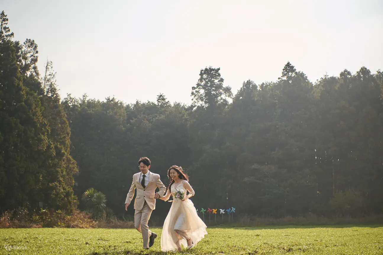 济州旅游快照摄影：家庭和情侣拍摄