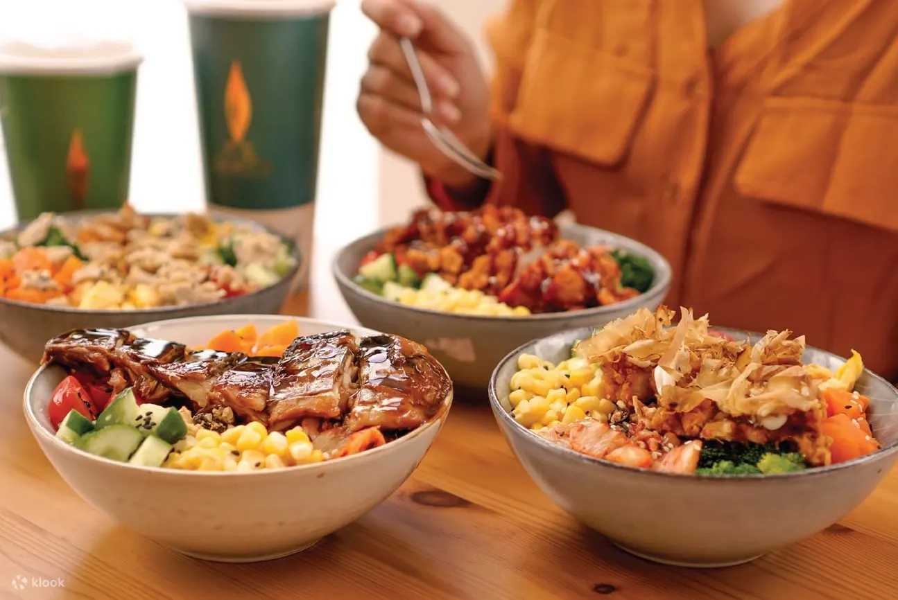 所有类型的 Poke Bowl