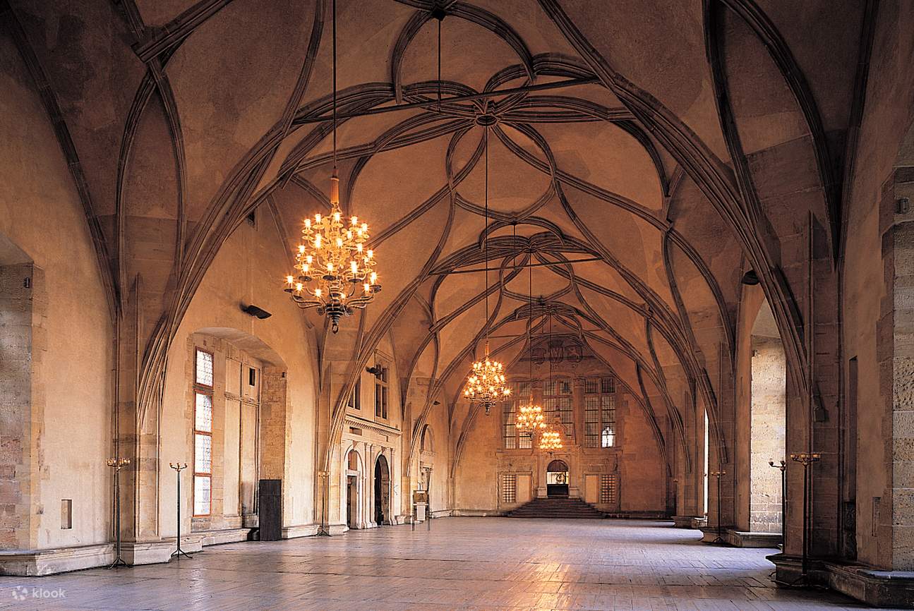 các hội trường của Lâu đài Prague 