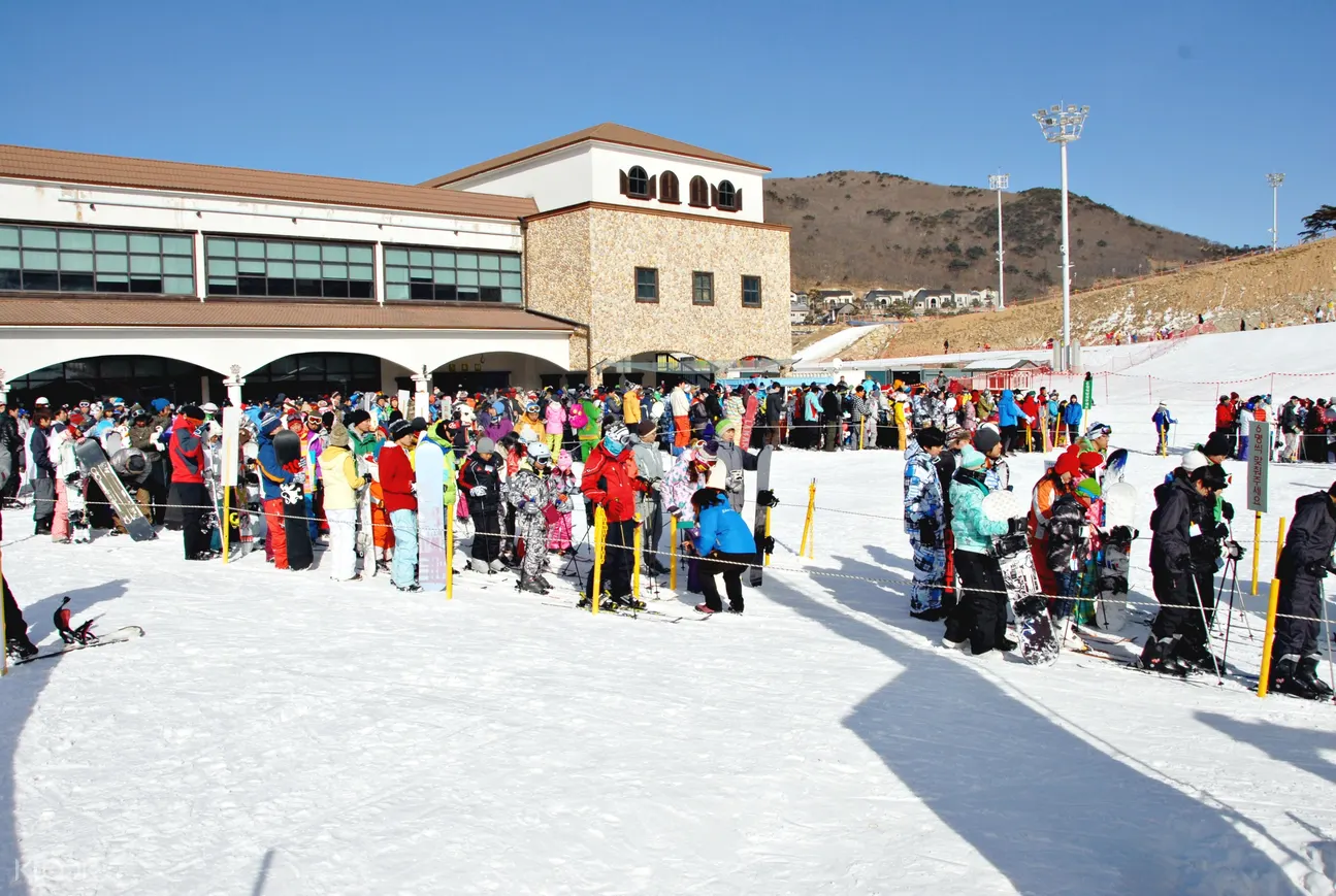 韓國釜山周邊伊甸園山谷滑雪度假村