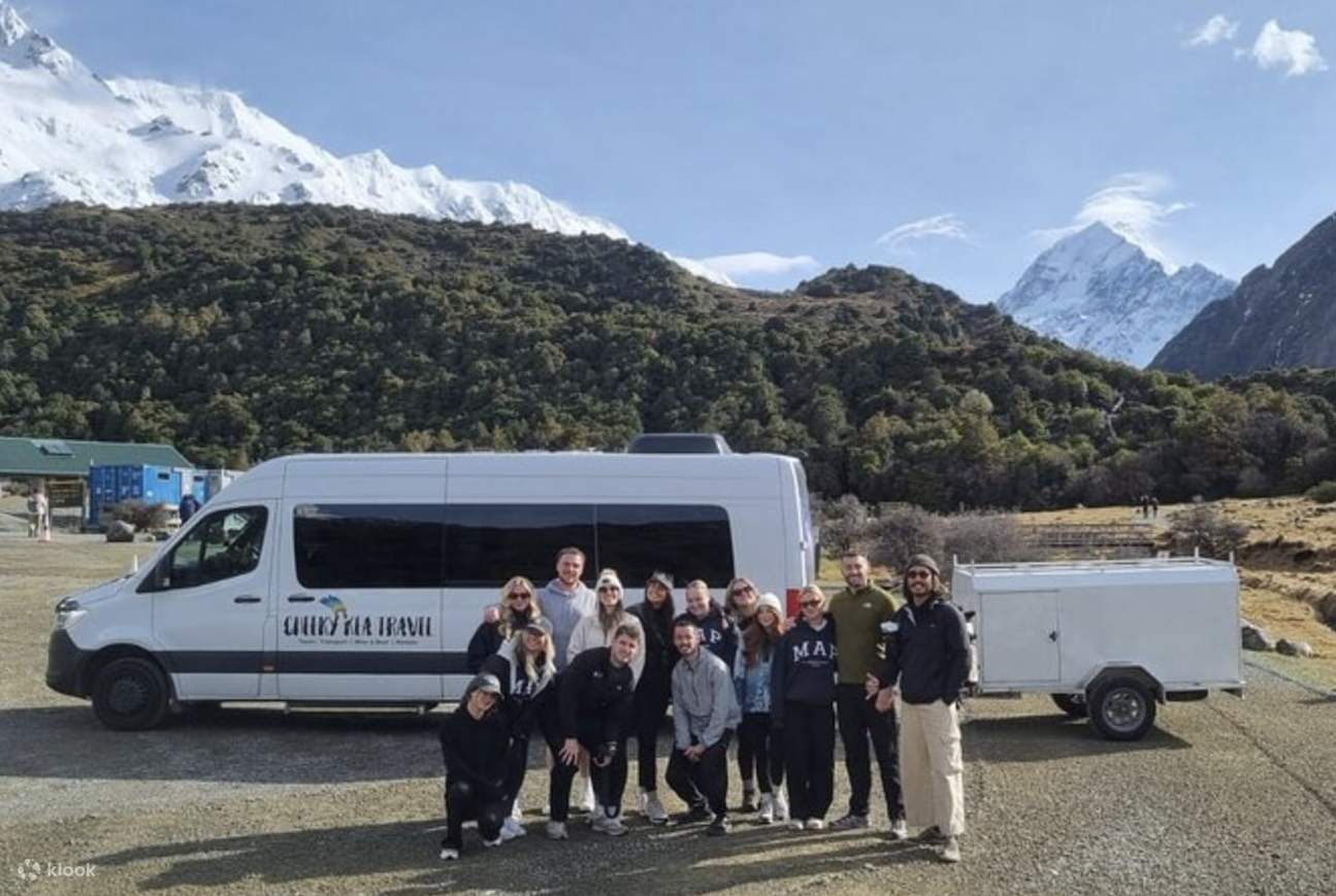 Tour di un giorno al Monte Cook via Lago Tekapo da Christchurch