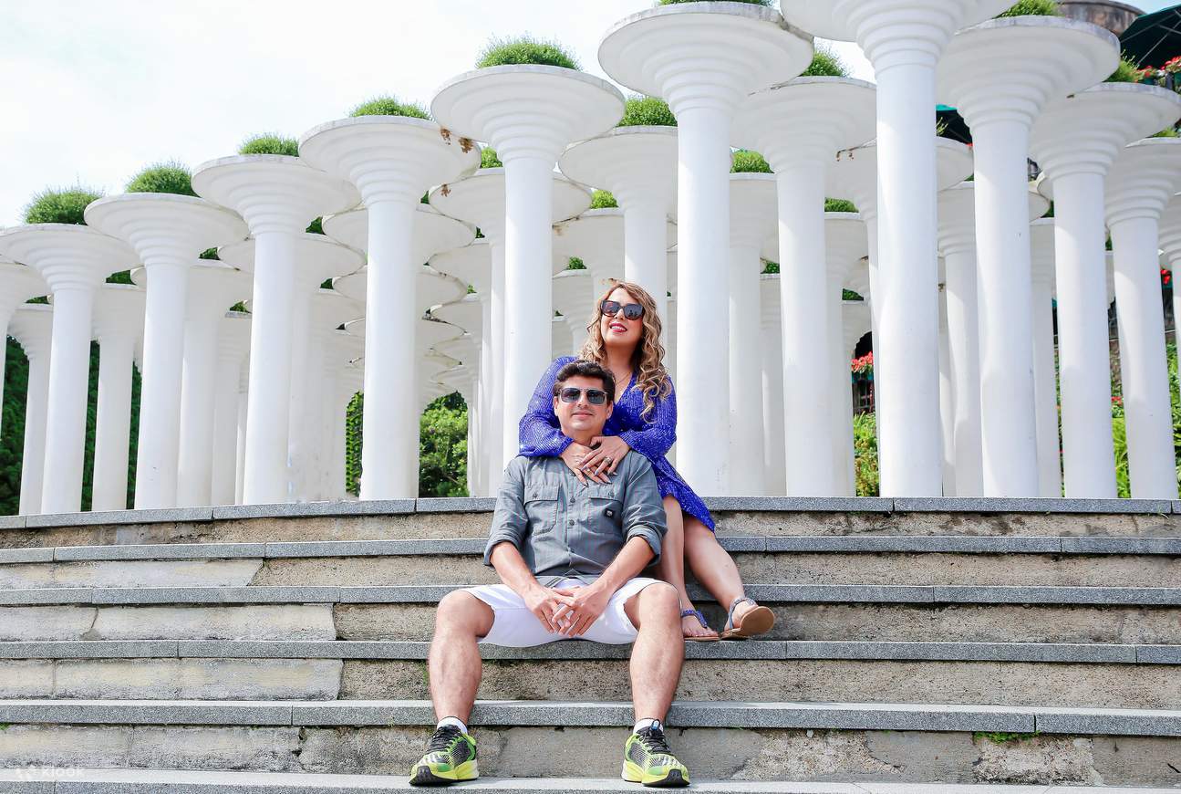 Servizio fotografico di 3 ore al Ponte d'Oro nelle Ba Na Hills