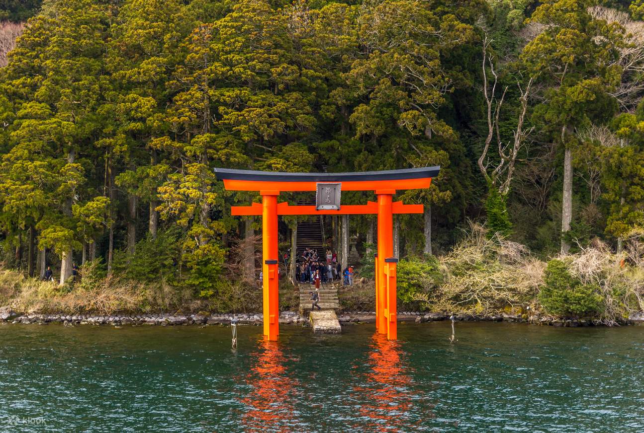 Hakone Shrine, Lake Ashi, and Owakudani Private One Day Landmark Tour ...