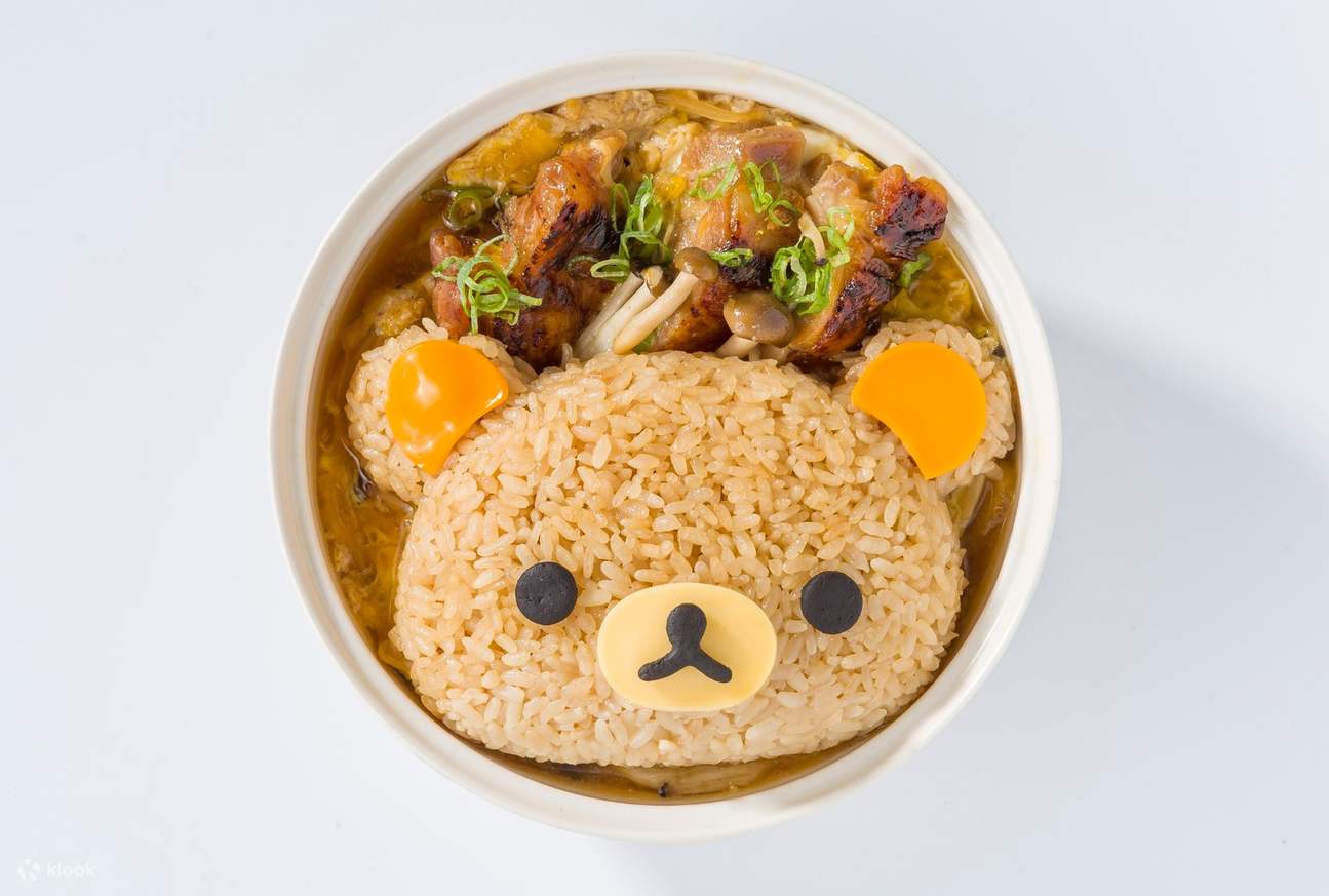 Rilakkuma茶屋,拉拉熊抹茶蛋糕,拉拉熊主題餐廳,懶懶熊餐廳,拉拉熊定食