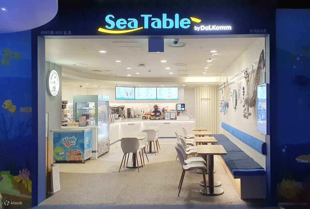 参与现场调查即可获得Sea Table（咖啡厅）10%的折价券。