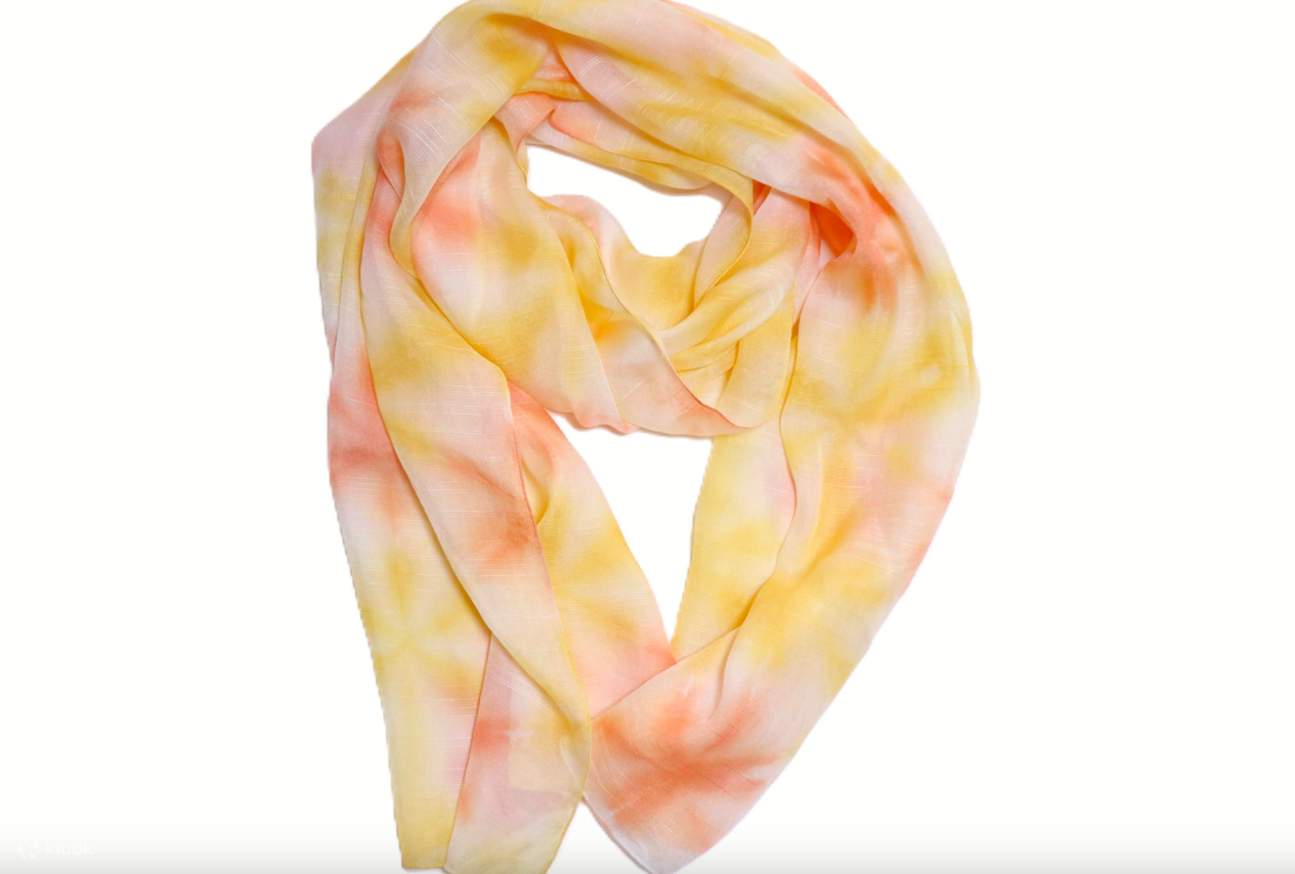 Kyoto: Hội thảo nhuộm khăn choàng Shibori bông tuyết