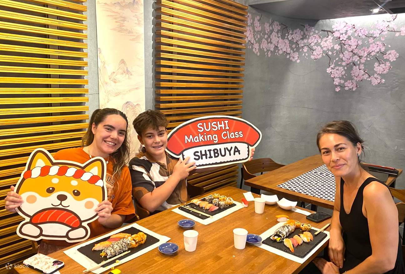 Bester Sushi-Kurs in Tokio: Sushi-Kurs Shibuya