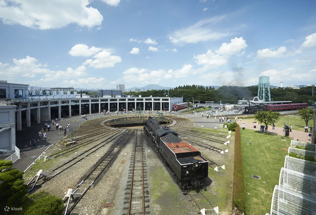 在京都铁道博物馆 (kyoto railway museum) 的火车模型