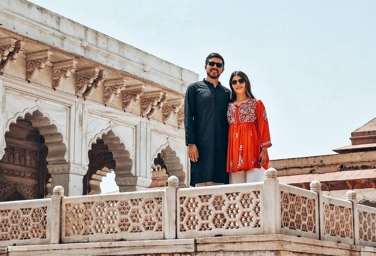 Kate and William posing at the Taj Mahal could have been #awkward...  instead, it was a triumph
