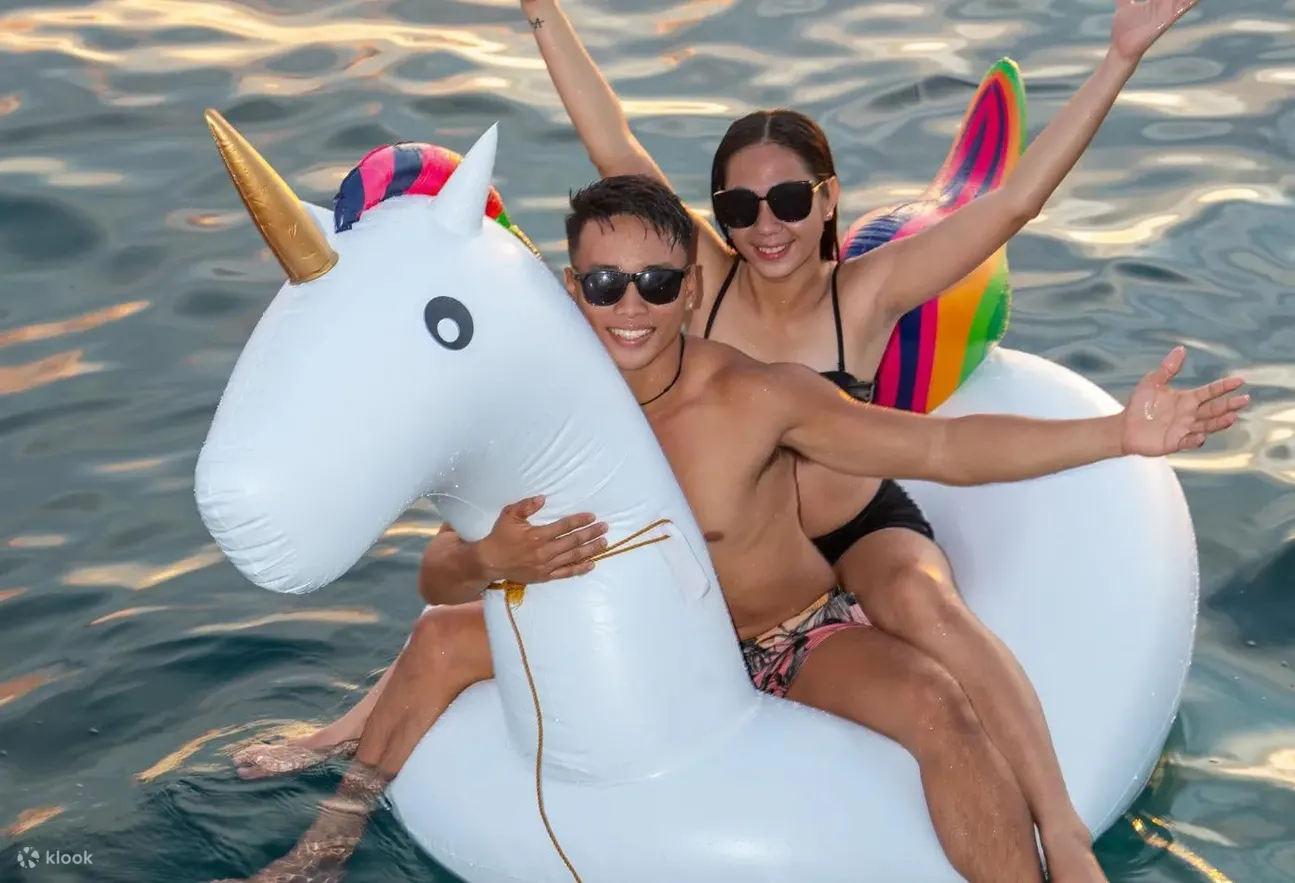 Boracay Sunset Cruise with Kayak, Paddle Board, and Mermaid Tail 