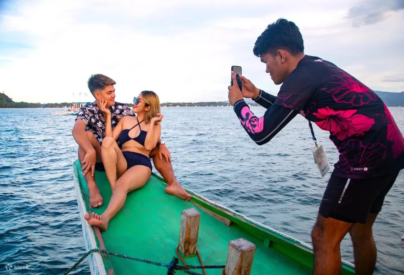 Boracay Sunset Cruise with Kayak, Paddle Board, and Mermaid Tail 