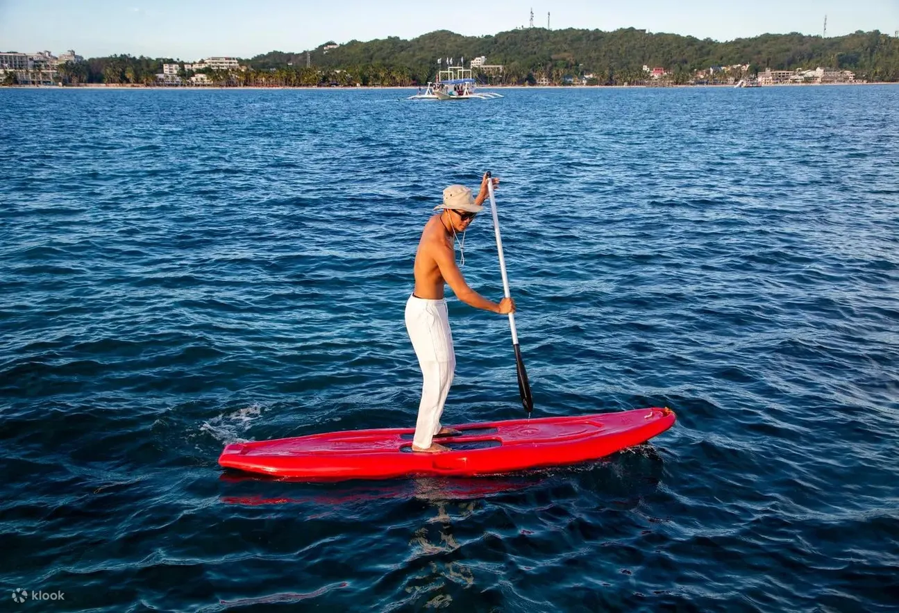 Boracay Sunset Cruise with Kayak, Paddle Board, and Mermaid Tail 