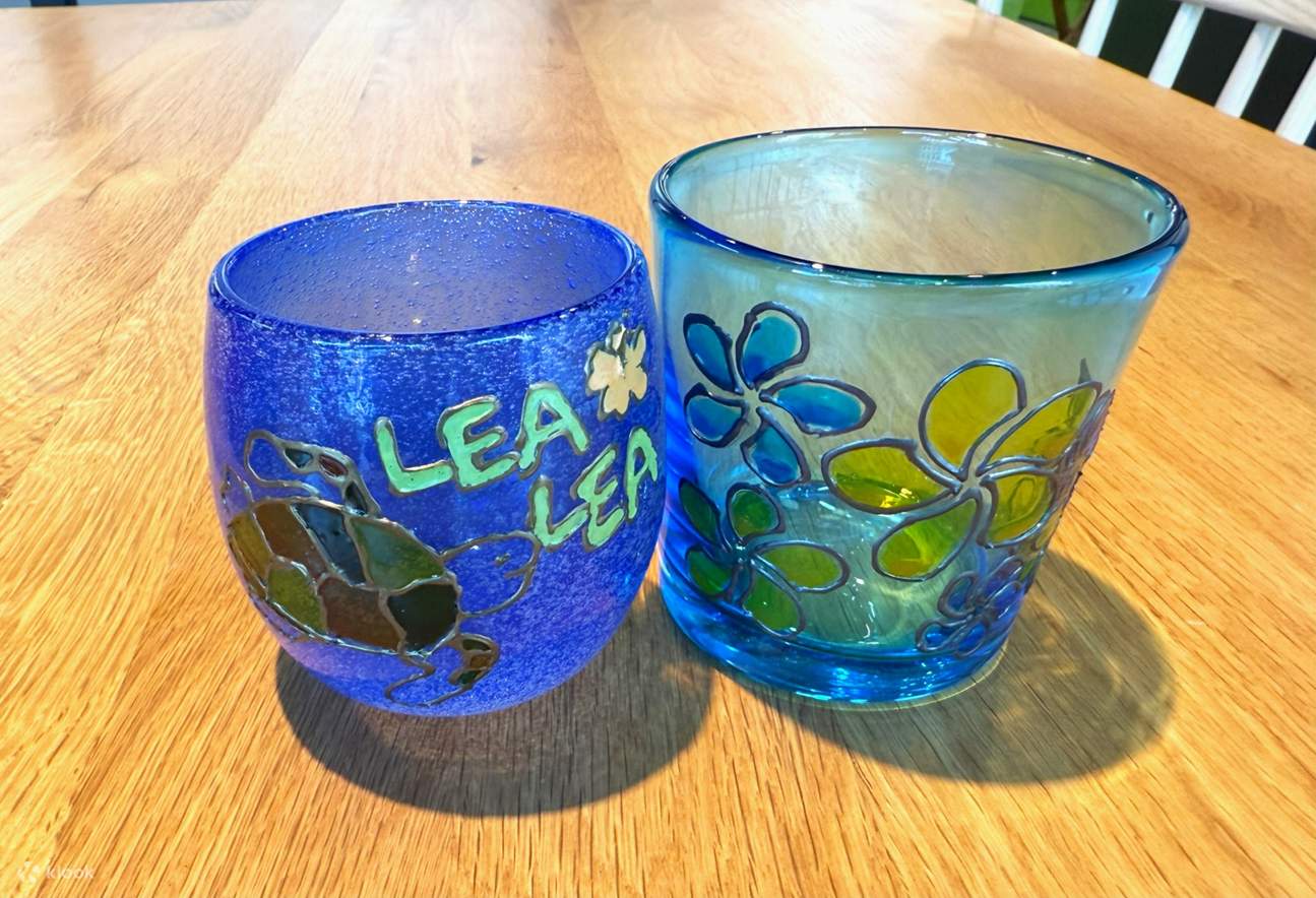 You'll craft your own unique glass object, selecting your favorite color to personalize your creation.